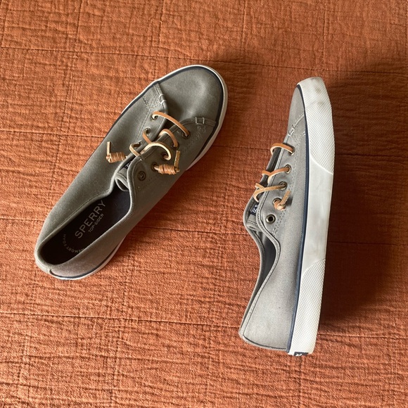 Sperry Grey Pier View Sneakers - Picture 10 of 14
